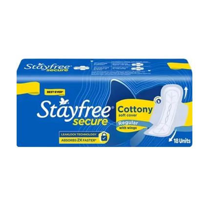 Stayfree Secure Cottony Soft Cover Regular